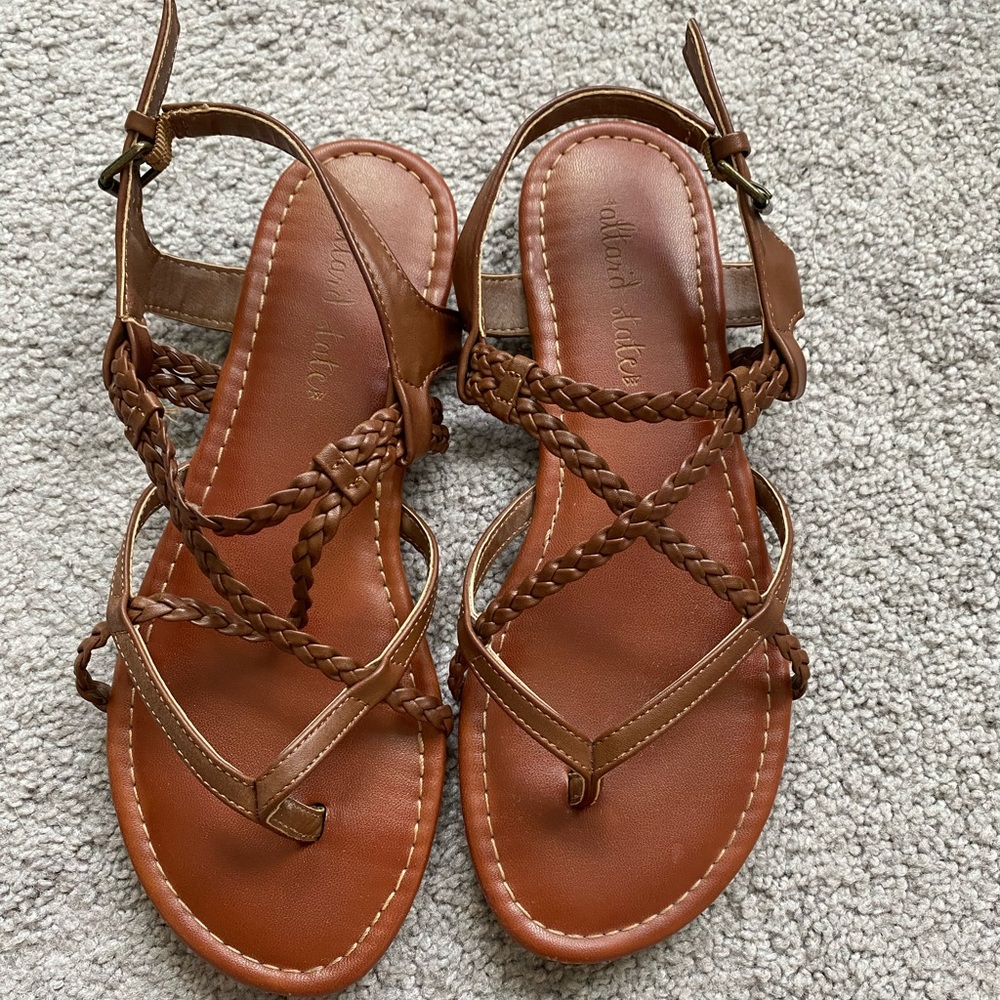 Altar’dState Brown Sandals 8